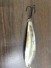 Vintage Williams Wobler Spoon 80  Silver 5 1/4” 1oz Bass Walleye musky pike