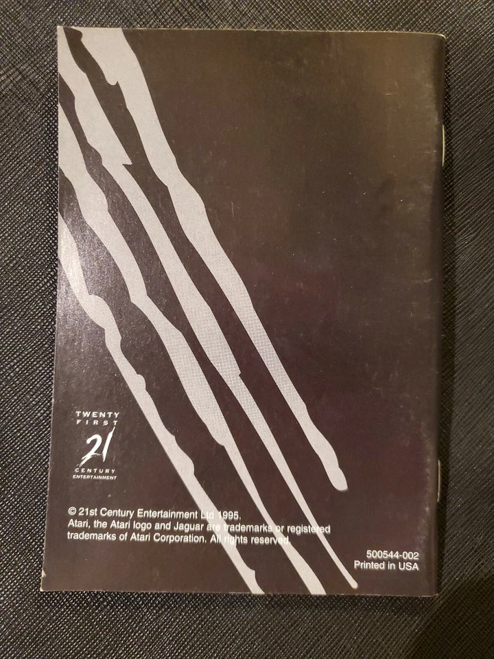 PINBALL FANTASIES Atari Jaguar ORIGINAL MANUAL... NO CARTRIDGE NO BOX - Image 2 of 2