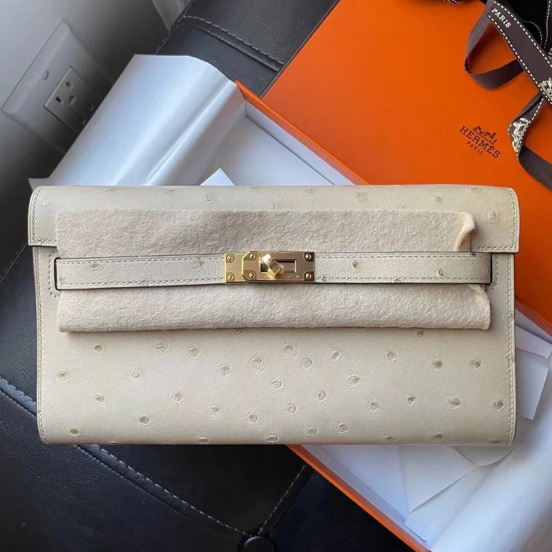 hermes ostrich mini kelly