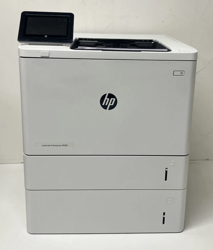 HP LaserJet Enterprise M608x A4 Mono Laser Printer K0Q19A - Image 2 of 4