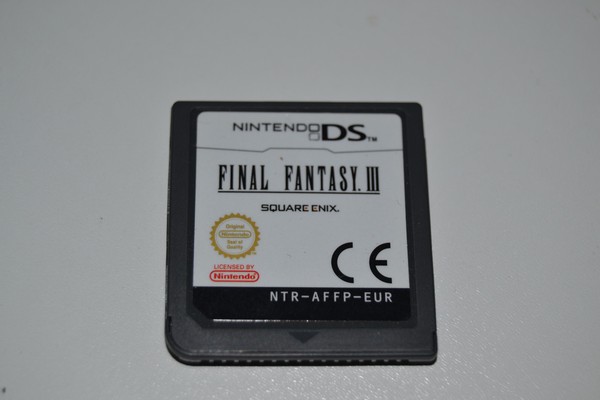 Juego Nintendo DS - Final Fantasy III - Sólo Juego