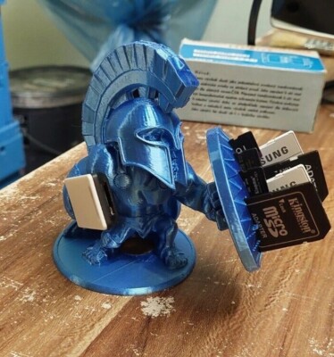 Spartan 300 SD Card Holder USB Holder Flash Drive Holder