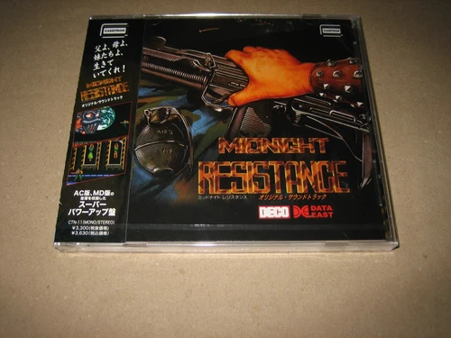 MIDNIGHT RESISTANCE ARCADE & SMD/GENESIS Original SOUNDTRACK CD