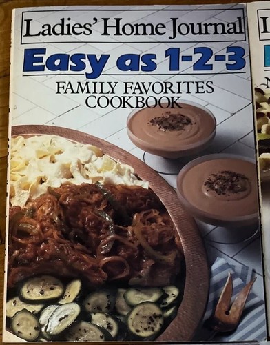 Menge 4 Damen Home Journal so einfach wie 1-2-3 Kochbücher - Bild 4 von 8