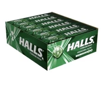 Mexican Halls Yerba Buena Spearmint Candy 9 Count Pack of 12 Individually Sealed