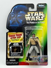 Star Wars The Power of the Force LANDO CALRISSIAN GENERAL'S GEAR Freeze Frame