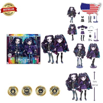 Special Edition Shadow High Twins Doll Set - Fashionably Designed for Collectors