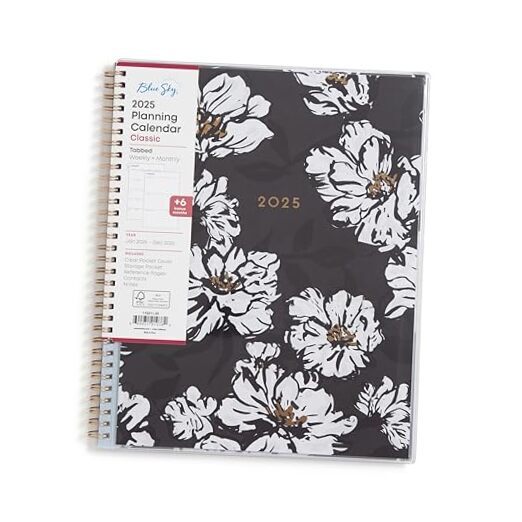 2025 Weekly and Monthly Planner Calendar, 8.5