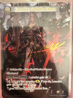 Grand Archive TCG FTC EN-037 Lancelot Goliath of Aesa CSR #1 | eBay