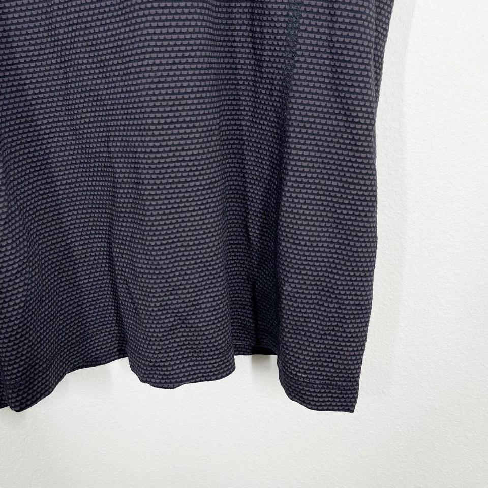 Camiseta sin mangas Allbirds Natural Run talla M negra espalda deportiva mezcla de lana ligera texturizada Foto 3 de 4