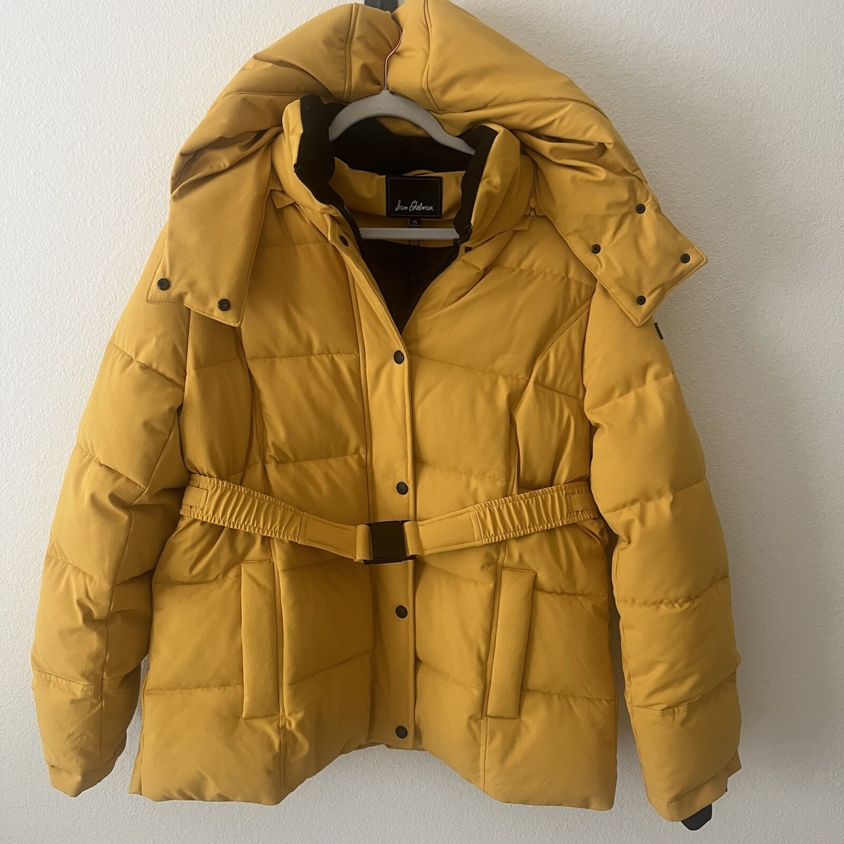 Sam Edelman Yellow Parka Jacket Sam Edelman Parka Jacket With Faux