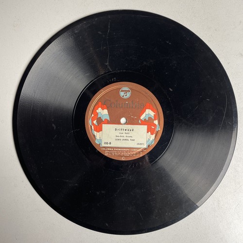 10" 78 RPM-Lewis James-Driftwood/Mandalay/Columbia 192-D - Picture 4 of 4