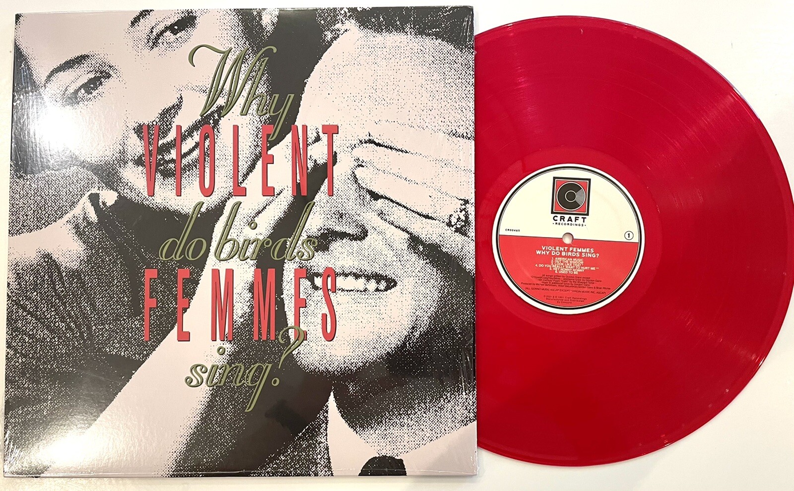 VIOLENT FEMMES - WHY DO BIRDS SING - Limited Edition Red Vinyl LP MINT