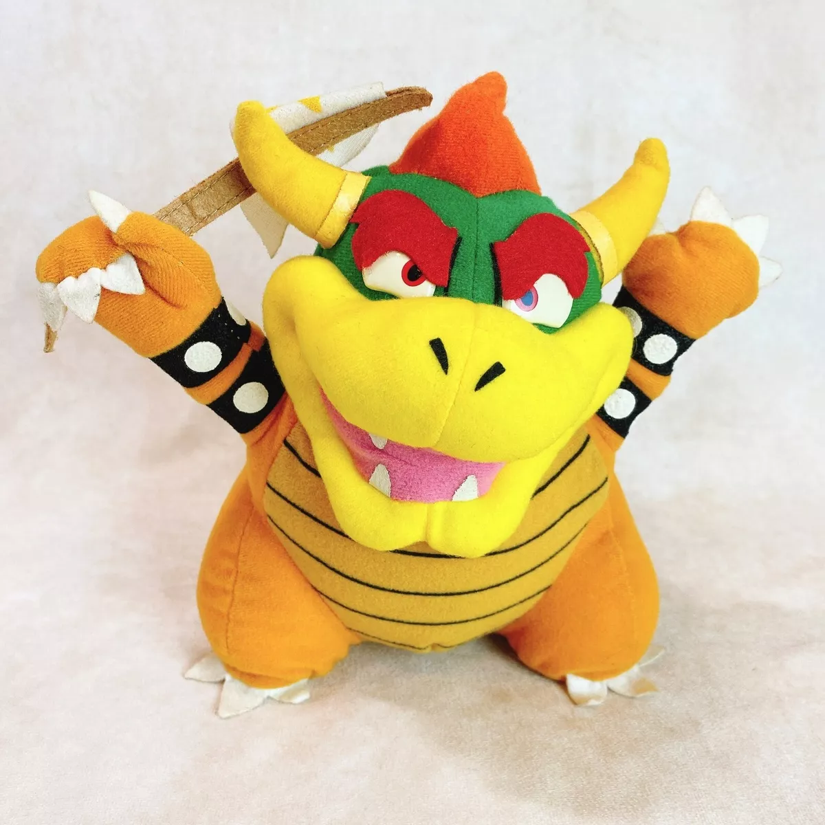 Rare 1999 Super Mario Party drapeau peluche Bowser poupée koopa Nintendo  Banpres