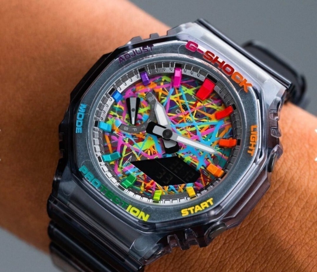 G-SHOCK“アニマル”モチーフのカモ柄腕時計、「マスターオブG