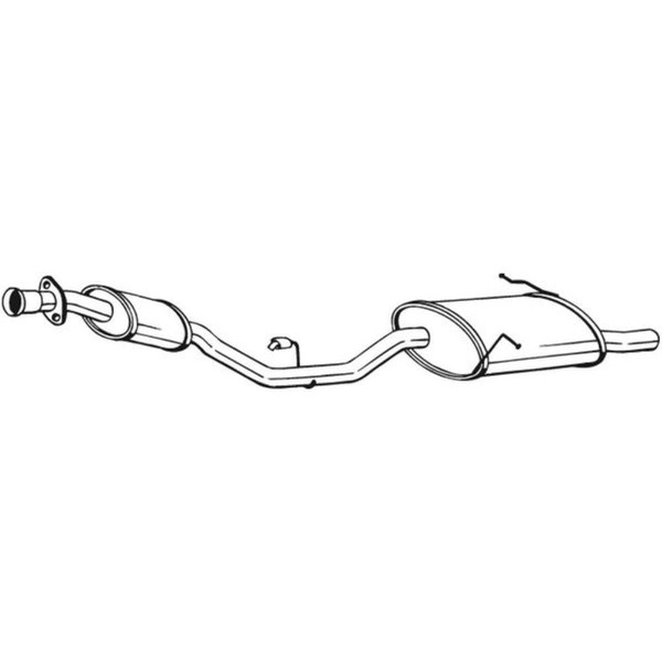 Bosal EndschalldäMpfer SchalldäMpfer Passend FüR BMW 3Er Compact 283-171-image