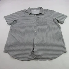 Columbia Shirt Mens XL Short Sleeve Button Front Lightweight Outdoors
