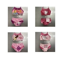 Girls Disney Minnie Mouse Princess Kitty Pink Swimming 2 Piece Costume Age 2 