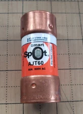 MERSEN FERRAZ SHAWMUT TIME-DELAY FUSE CLASS J 600VAC 60A AJT60 LIKE LPJ60 BUSS