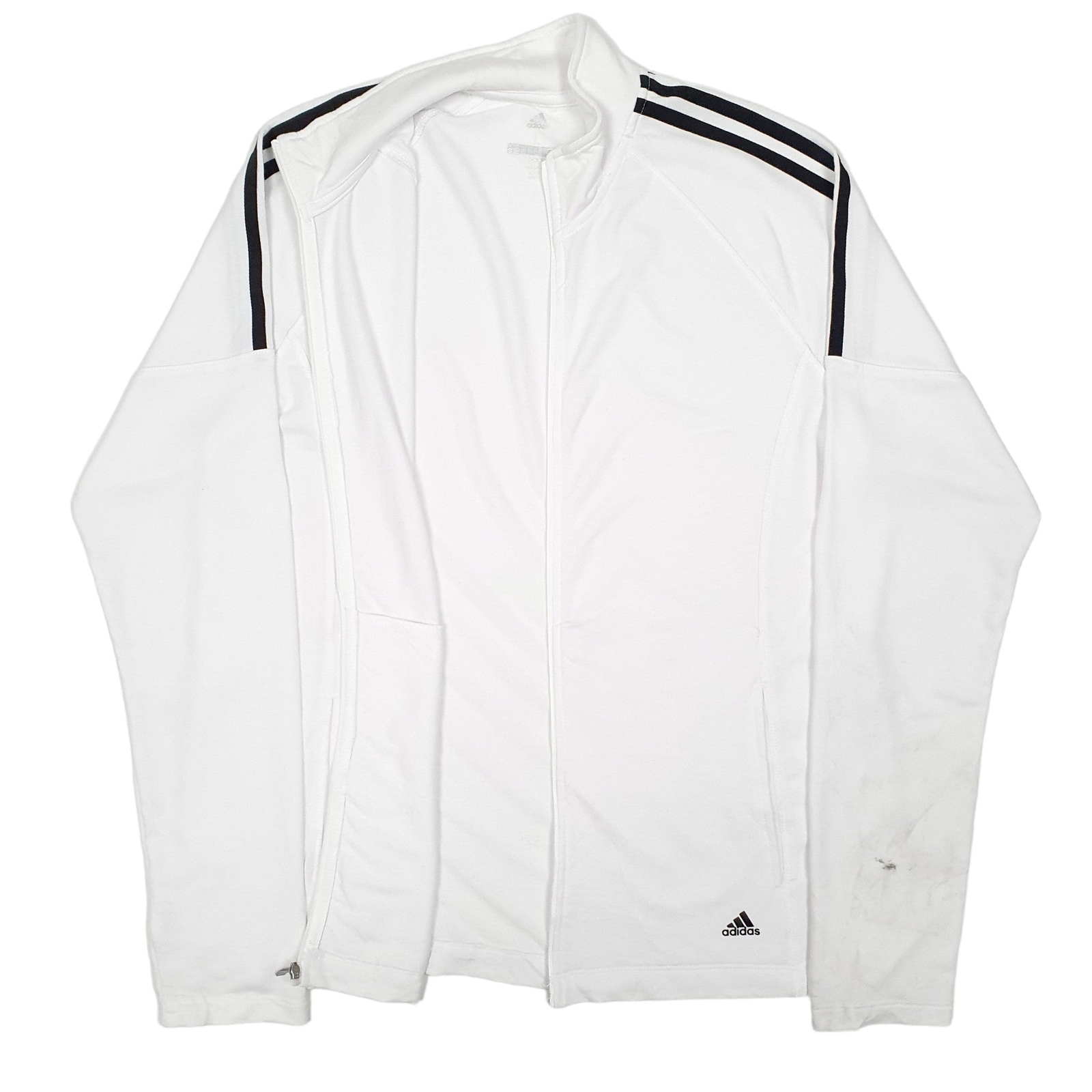 ADIDAS Full Zip Golf Jumper Sweatshirt Womens L image 2