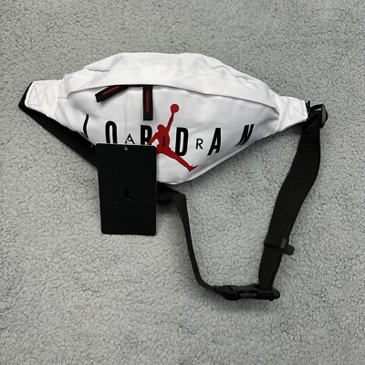 新品　NIKE AIR JORDAN    ボディバッグ Nike Air Jordan Black Fanny Pack Gym Hip Waist Crossbody Bag Large