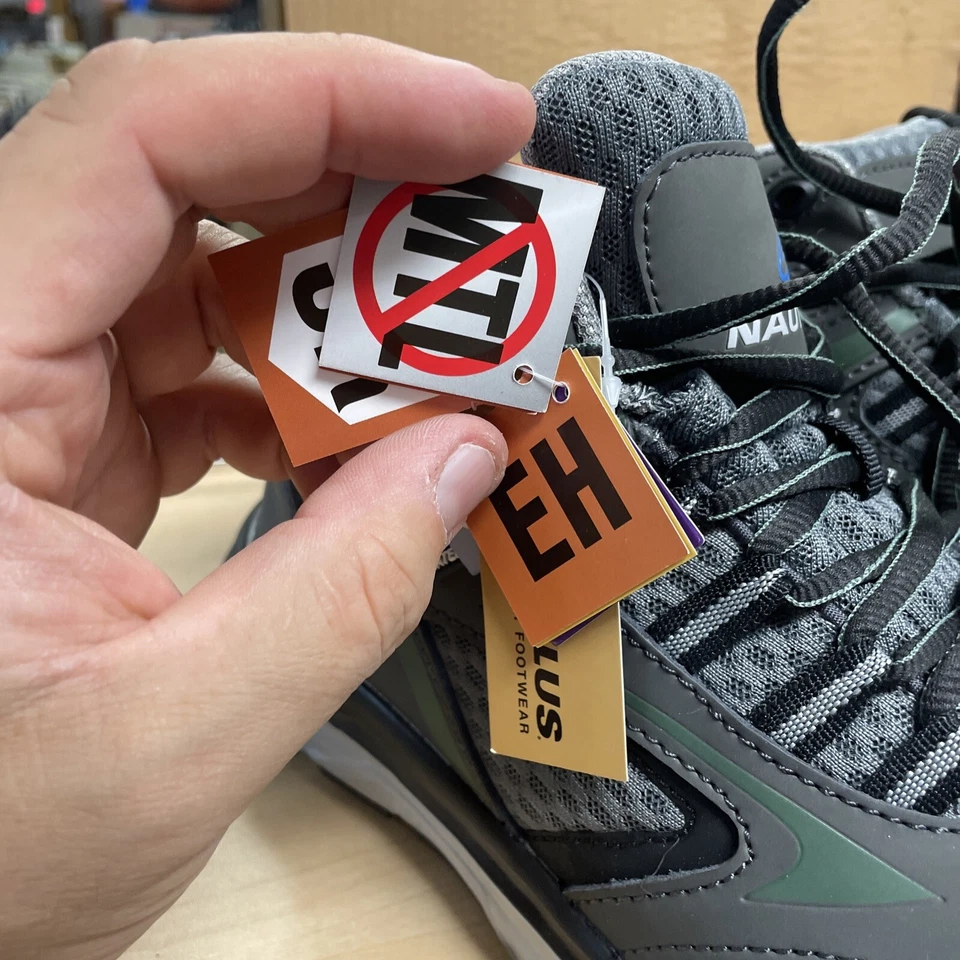 Zapatillas de trabajo de seguridad Nautilus para hombre 10M, #1502.W/P,A/T,NOS,Tempest MD,NOS, Foto 3 de 4