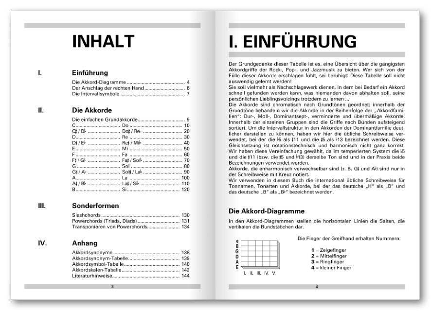 Thumbnail - Grifftabelle Für Gitarre Norbert Opgenoorth 9783802402494