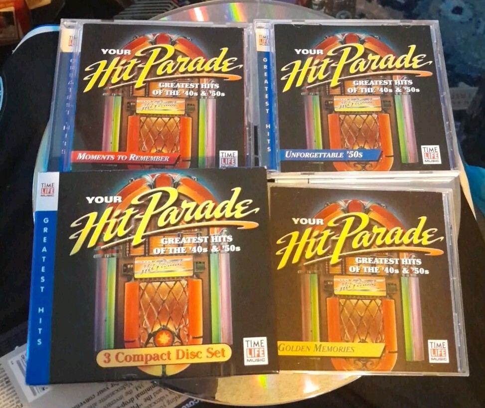 Time Life Your Hit Parade 3 CD Set Greatest Hits of The '40s