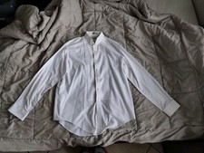 Neil Allyn White Button Formal Tuxedo Down Shirt Size XL 38/39 NWOT