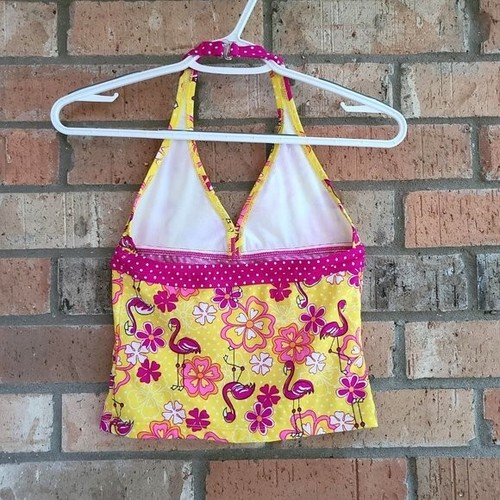 Speedo Girl's Swimwear Tankini Swim Top Halter Size 14 - Picture 3 of 7
