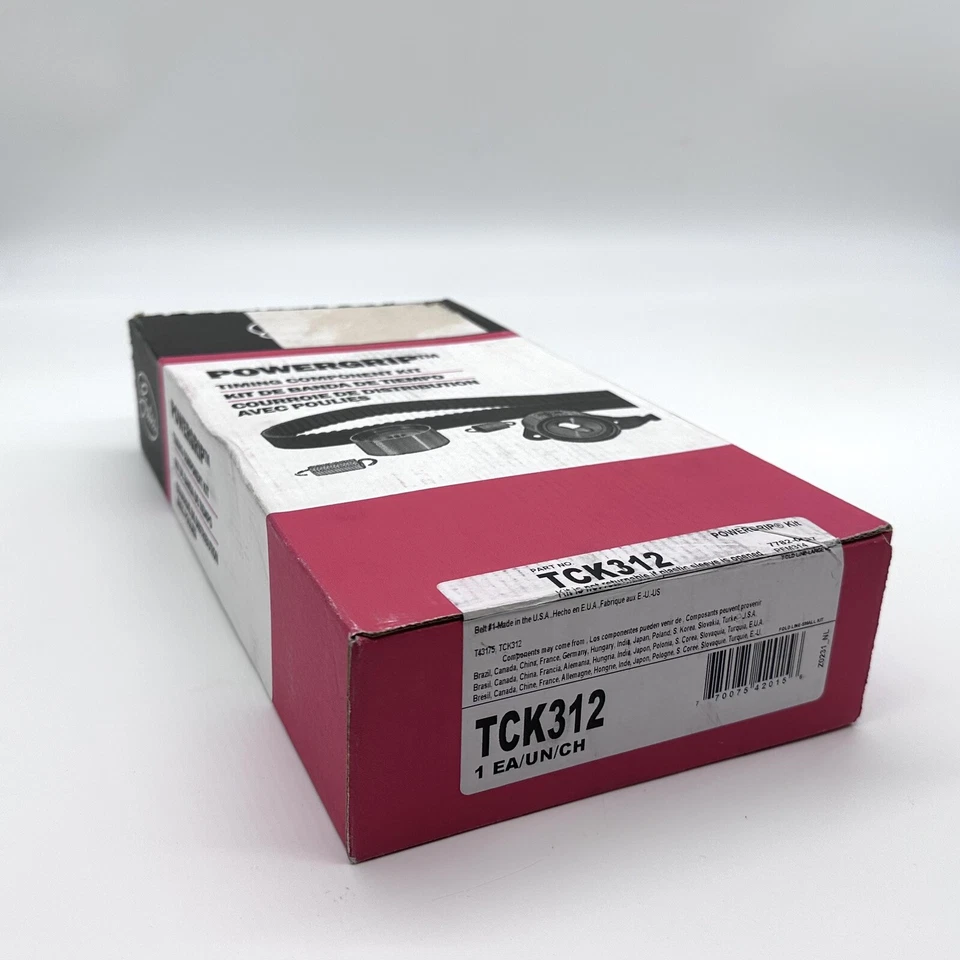 Gates TCK312 PowerGrip Premium Timing Belt Component Kit - Image 3 of 4