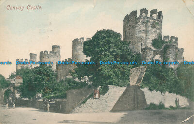 R126393 Conway Castle. John Homan. 1909