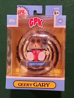 NEW GPK Geeky Gary Action Figure Garbage Pail Kids Topps Classic Series Toy