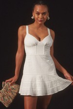 Anthropologie Tatum Mini Dress new size L NEW WITH TAG