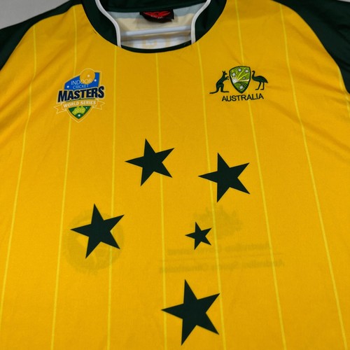 Australia Indoor Canterbury Cricket Team Issue Jersey Shirt Mens 3XL XXXL - Picture 2 of 13