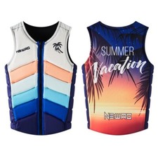 Giubbotto di salvataggio donna premium, ‎gilet di salvataggio in neoprene per nuoto e surfCN#S-XXL