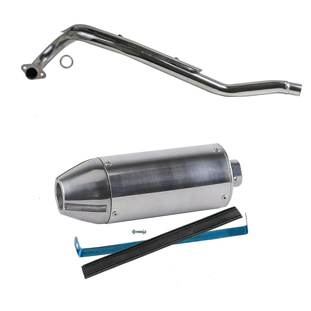 28mm Exhaust Muffler for CRF70 XR70 Thumpstar Apollo Dirt Pit Pro Bike Taotao US