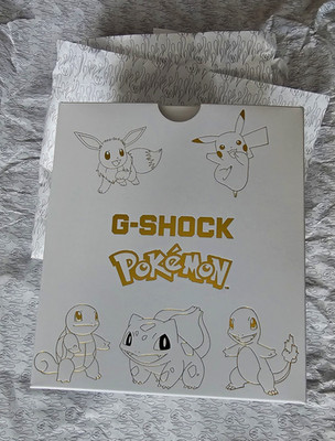 Casio G-Shock Pokemon GA-110PKM-7A NEU & OVP