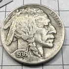 1936  Buffalo Nickel - Free Shipping