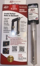 MALCO Adjustable 2” -to- 12” Hole Cutter, Mod: HC1S w/ Free Cutter Bit; Mod: CBS