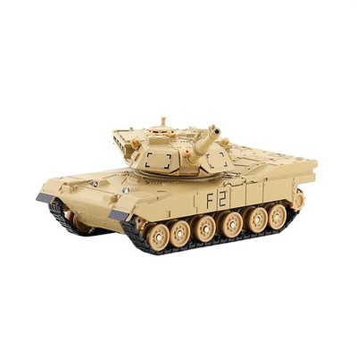 Alloy US Main Battle M1A2 Abrams Tusk 1/48 Abs Tank Pre-Built Model Moveable