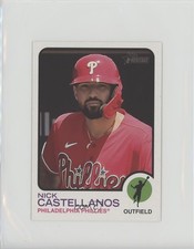 2022 Heritage High Number 1973 Topps Oversized Nick Castellanos #OB-NC 5n0