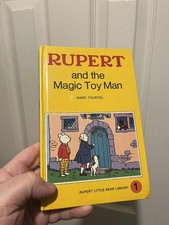 Rupert Little Bear Library Books 1 & 5 Mary Tourtel Woolworths Editions 🐻✨