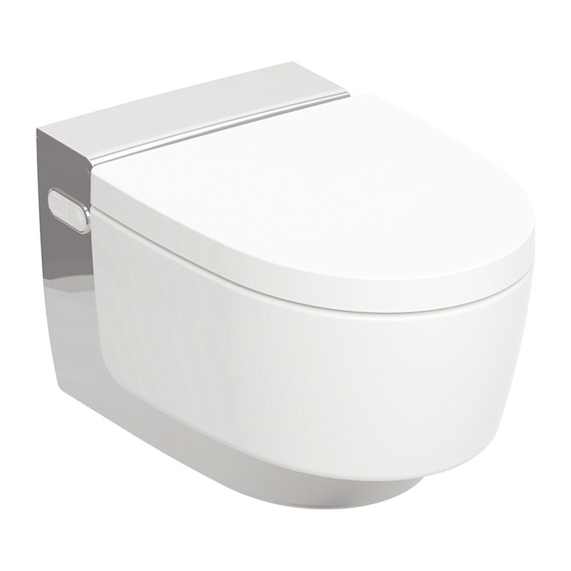 Geberit Silber/Weiss Toilette + Bidet, Aquaclean Mera Comfort - Image 2