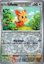 Lillipup 074/086 White Flare Reverse Holo