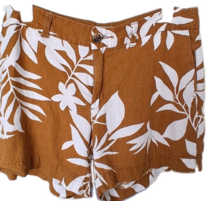Women’s Old Navy Linen Blend Floral Shorts