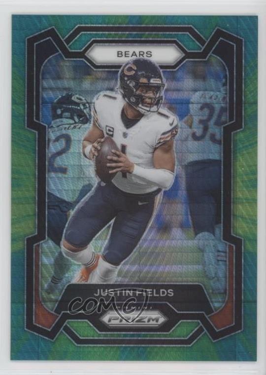 2023 Panini Prizm Hyper Prizm 173/175 Justin Fields #48 0nr3
