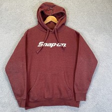 Snap-on Tools Red Hoodie Sweatshirt Men's Large Pullover