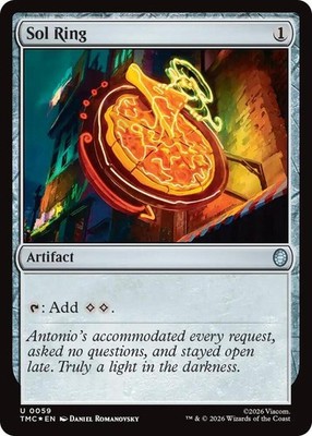 Sol Ring (Surge Foil) Commander: Teenage Mutant Ninja Turtles Foil