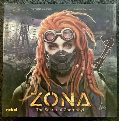 Zona: The Secret of Chernobyl Asmodee Miniatures Board Game Post Apocalypse
